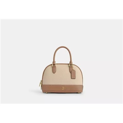 Sabrina Satchel Bag In Colorblock
