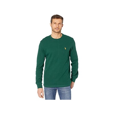 U.S. POLO ASSN. Long Sleeve Crew Neck Solid Thermal Shirt