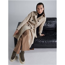 Trenchcoat mit hohem Baumwollanteil