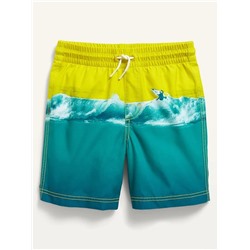 Printed Swim Trunks for Boys