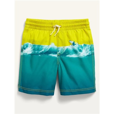 Printed Swim Trunks for Boys