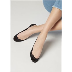 Unsichtbare Socken aus Spitze