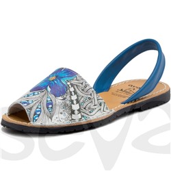 Avarca menorquina, ZAPATO SEÑORA PIEL