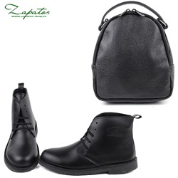 Ab. Zapatos 2619 BLACK+AB.Z · Pelle · mochila NAPA (630) BLACK