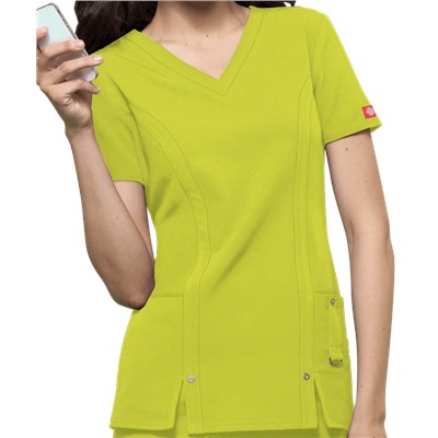 Dickies Xtreme STRETCH Scrubs V-Neck Scrub Top