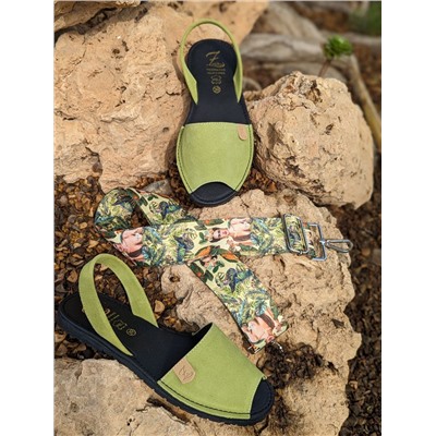 Ab.Zapatos • 3106-8 • pistacho+CINTURON BOLSOS (130)-25 (1) АКЦИЯ