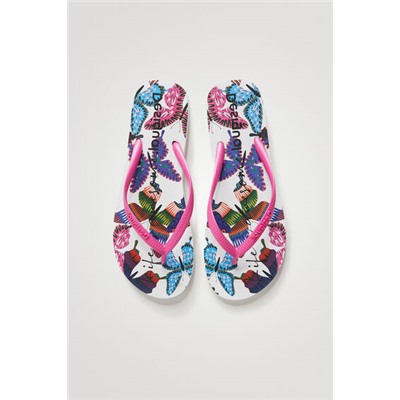 Chanclas mariposas