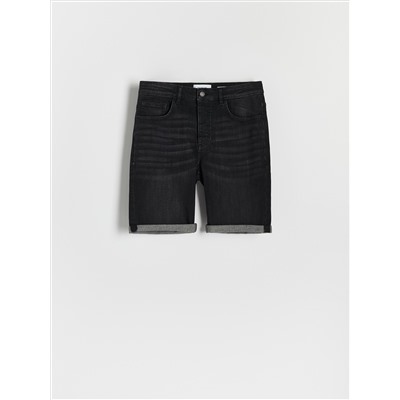 Shorts aus Denim im Slim-Fit
