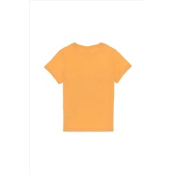 Erkek Çocuk Kavun Bisiklet Yaka Tişört