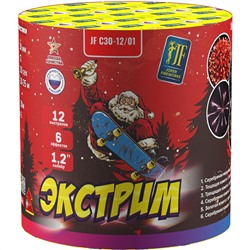 Фейерверк JFC 30-12/01 Экстрим (1,2" х 12)