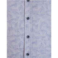Lacivert Slim Fit Uzun Kollu Gömlek