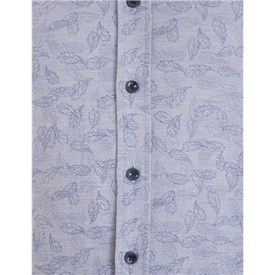 Lacivert Slim Fit Uzun Kollu Gömlek