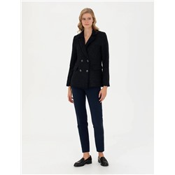 Lacivert Slim Fit Ceket