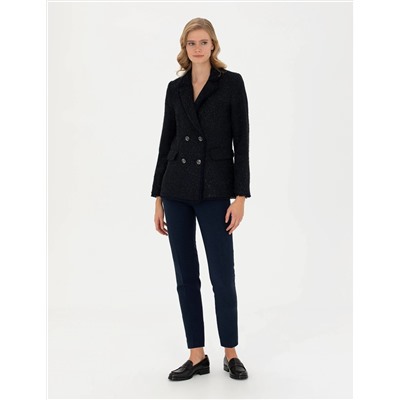 Lacivert Slim Fit Ceket