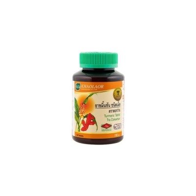Куркума В Таблетках Turmeric Extract 350 мг Khaolaor 100 шт/ Khaolaor Turmeric Tablet 100 Tablets