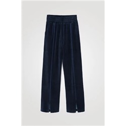 Pantalón ancho felpa
