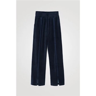 Pantalón ancho felpa