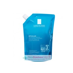 La Roche Posay Effaclar Gel Moussant Purifiant Peaux Grasses 400ml Recharge