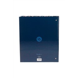 Archivador de anillas Azul marino - 28 x 33 x 0,5 cm