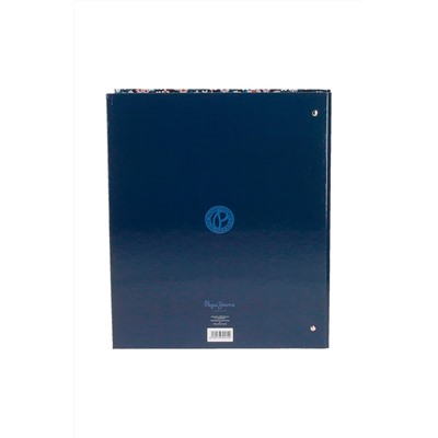 Archivador de anillas Azul marino - 28 x 33 x 0,5 cm