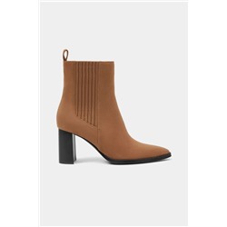 High-heel ankle boots