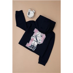Kız Çocuk Lacivert Sweatshirt