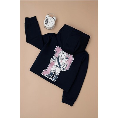 Kız Çocuk Lacivert Sweatshirt