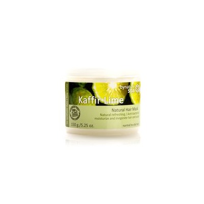 Органическая маска для нормальных и жирных волос с каффир-лаймом Bynature 150 gr/Bynature kaffir lime hair mask 150 gr