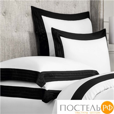 Togas ЭДЕМ бел/черн к-т наволочек 50х70, 2пр, 100% эвкалипт. волокно