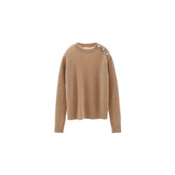 Jersey de mohair y lana Camel
