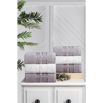 Rostelia Pamuk 6'lı Havlu Seti 50x90 Cm TYCL23VYYN170463042459400