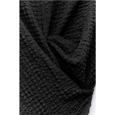 TEXTURED TOP WITH GATHERED DETAIL