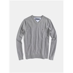 TOMMY HILFIGER ESSENTIAL V-NECK SWEATER
