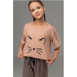 Хлопковая пижама для девочки Happyfox