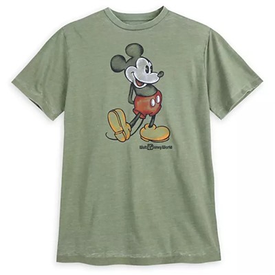 Mickey Mouse Classic T-Shirt for Men – Walt Disney World – Green