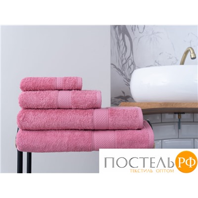 Полотенце Arya Однотонное 70X140 Miranda Soft Сухая Роза