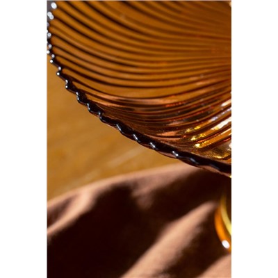 Soleil Ayaklı Kek Standı - Turuncu - 21 cm