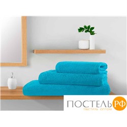 ПМЛб-70-140 Полотенце, Guten Morgen, Ткань махровая, Бирюзовый 70х140 см 1 сорт