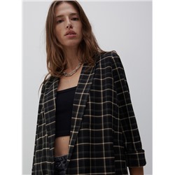 Jacke, Kariert