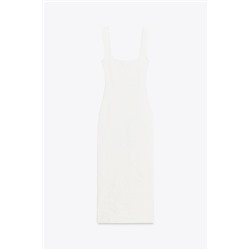 STRETCH SQUARE NECK DRESS