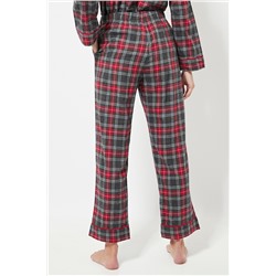 Pantalón de pijama cintura alta - Antracita jaspeado