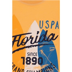 Erkek Çocuk Kavun Bisiklet Yaka Tişört