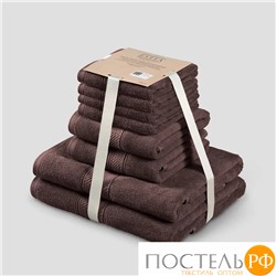 ESTIA МАРТОС кор К-т полотенец 30х50-4/50х80-2/70х130-2, 100% хлопок, 500 г/м2