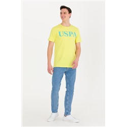 Erkek Citron Basic Bisiklet Yaka Tişört
