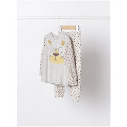 CONJUNTO DE PIJAMA ATERCIOPELADO ANIMALITOS