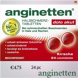 dolo akut Halstabletten Kirsche zuckerfrei, 24 St