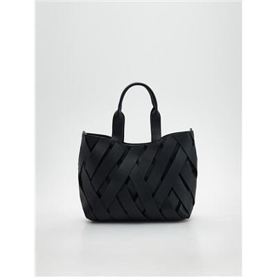 Tasche in Lederoptik