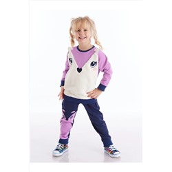Denokids Lila Fox Kız Eşofman Takım CFF-20K1-055