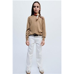 TRUE NEUTRALS WOOL BLEND SWEATER