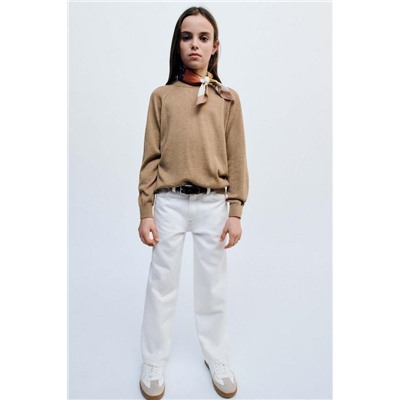 TRUE NEUTRALS WOOL BLEND SWEATER